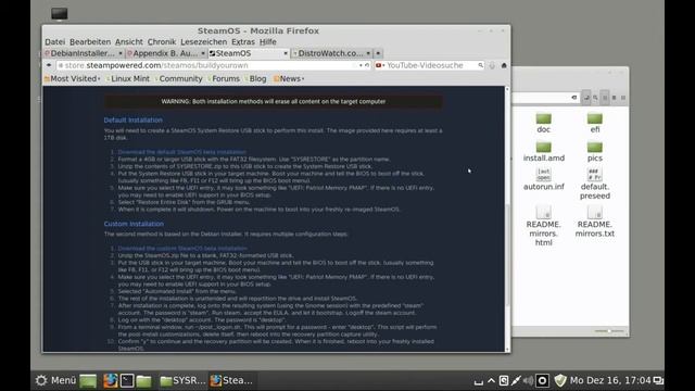 SteamOS - automatische Installation verändern смотреть онлайн