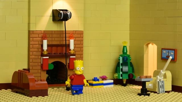 Lego Simpsons Christmas. How to catch Santa Claus. смотреть онлайн