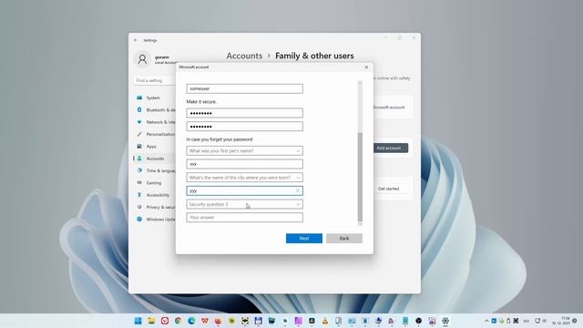 Windows 11 Add Another User смотреть онлайн
