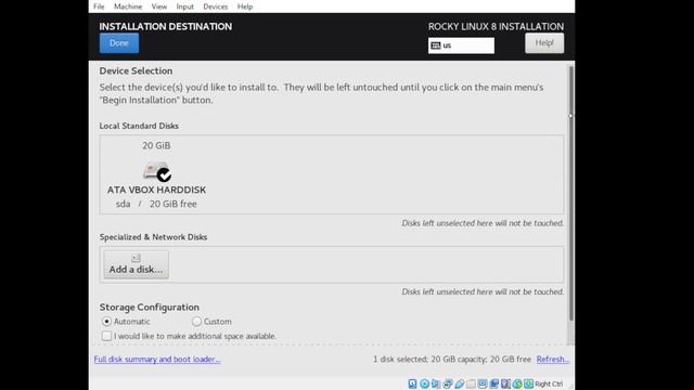 Rocky Linux 8.5 installation through minimal ISO смотреть онлайн