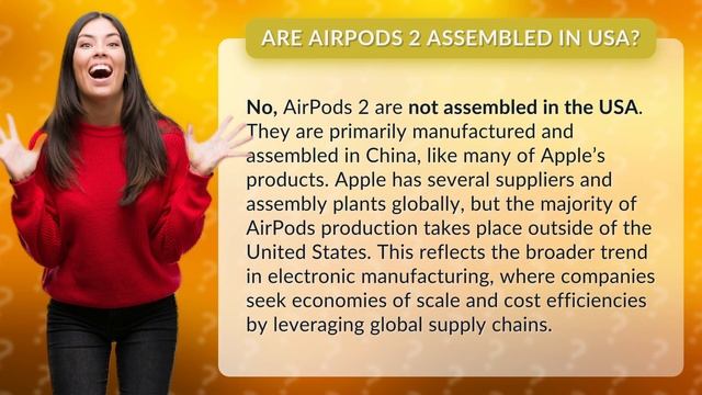 Are AirPods 2 assembled in USA? смотреть онлайн