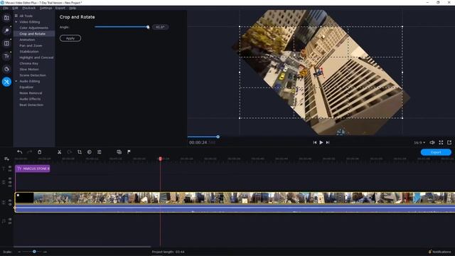 How To Rotate Video In Movavi Video Editor Plus 2020 смотреть онлайн