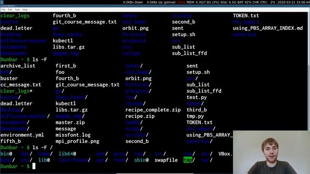 The Unix Shell - Navigating Files and Directories Part 1 - Software Carpentry смотреть онлайн