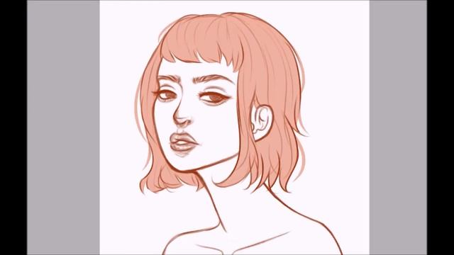 Simple Hair Tutorial [Paint Tool Sai] смотреть онлайн