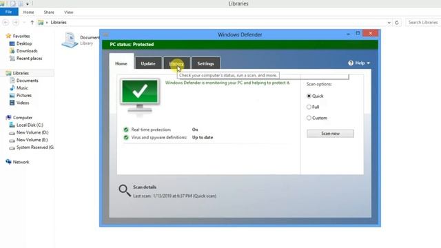 windows defender turn on and update keep your system protected from virus (windows 8 8.1 10) смотреть онлайн