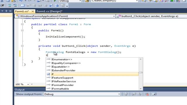 Textbox Font Change in C#.net using Font dialog box смотреть онлайн