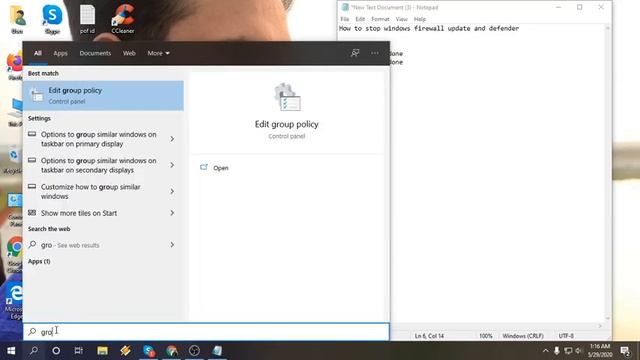 How to stop windows firewall update and defender смотреть онлайн