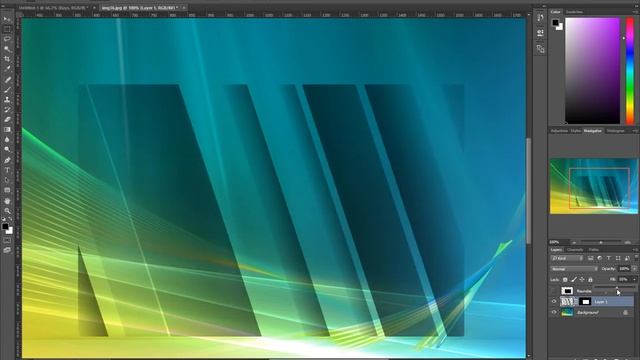 Creating Windows Vista/7 Aero Sun rays with Photoshop + Basic Window Frame смотреть онлайн