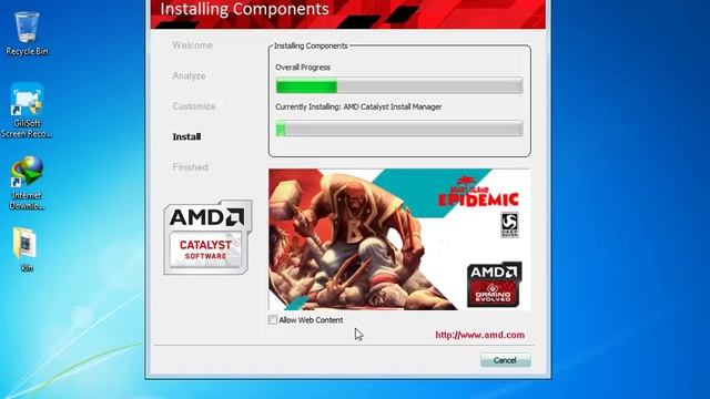 AMD graphics card install смотреть онлайн