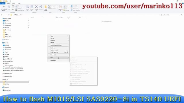 Updated March 9th, 2021 - How to cross flash IBM M1015 to IT-mode on TS140 with UEFI motherboard смотреть онлайн