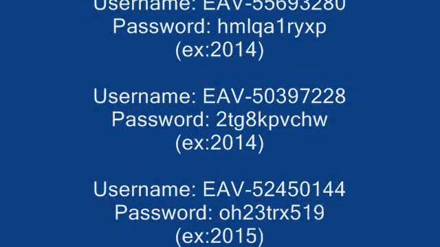 ESET smart security version 6 and 7 usernames & passwords смотреть онлайн