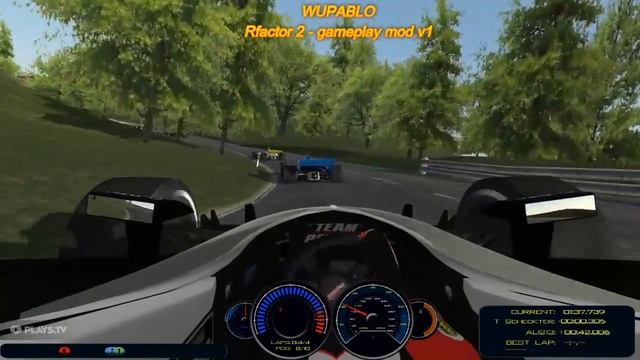 Rfactor 2 - gameplay mod v1(I5 650 & GTX 950) - PC смотреть онлайн