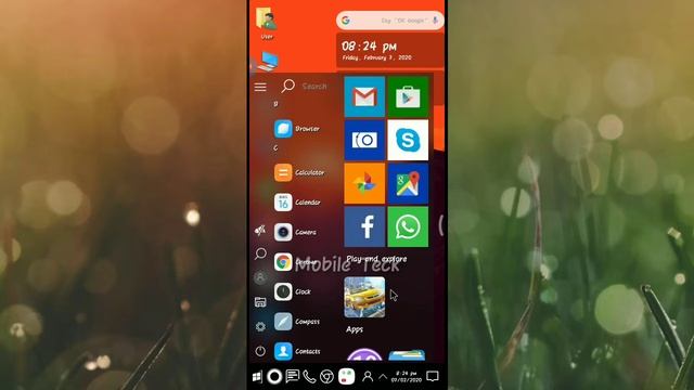 Windows_10 OS on Andriod Phone | user interface | Mobile Teck смотреть онлайн