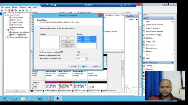 Configure RAID - 5 in Cloud Structure смотреть онлайн