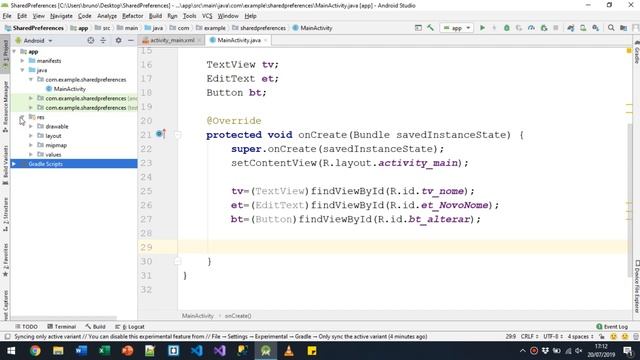 Android Studio 3.4.1 - Shared Preferences #16 смотреть онлайн