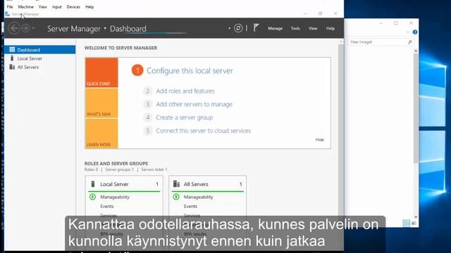 srv2016asennus ja sysprep смотреть онлайн