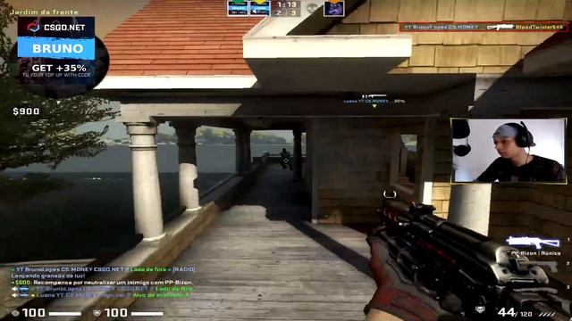 A MELHOR ARMA DO CSGO! BRAÇO DIREITO MAPA LAKE ! смотреть онлайн