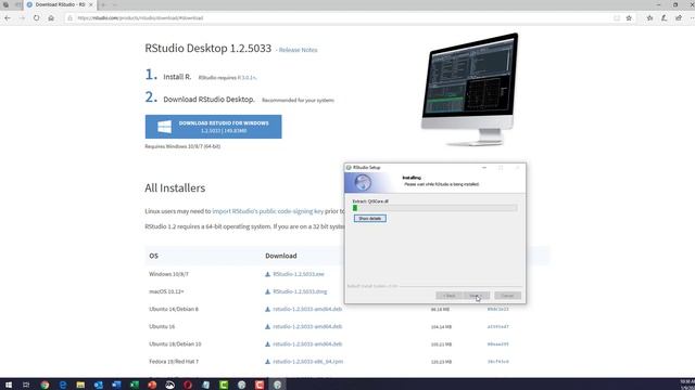 Loading R Studio for Windows смотреть онлайн