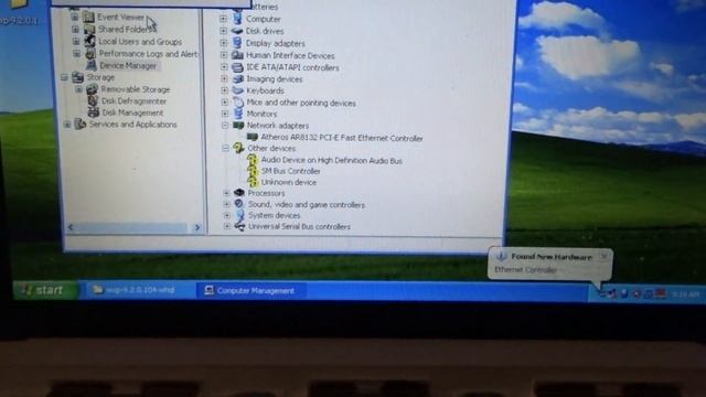 Mini PCI-e hotswapping on an 11-year-old laptop running Windows XP смотреть онлайн