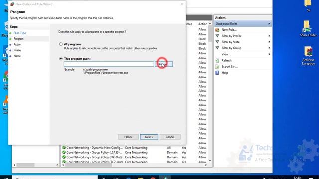 How to block a program in Windows firewall to stop accessing the Internet смотреть онлайн