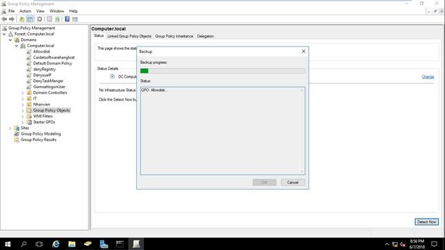 Backup and Restore Policy on Windows Server 2016 смотреть онлайн