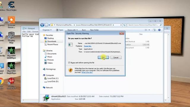 how to download and install idm crack version 2017 Muhammad Niaz смотреть онлайн