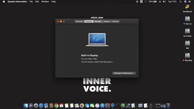 Hackintosh Mojave 14.4.5 on acer E5-473G смотреть онлайн