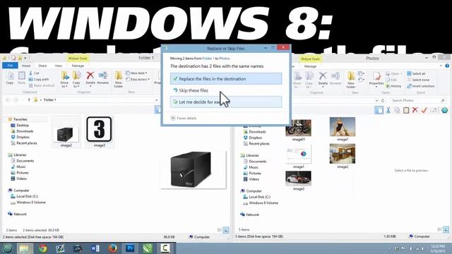 [SOLVED] - Copy But Keep Both Files - WINDOWS 8 / 10 смотреть онлайн