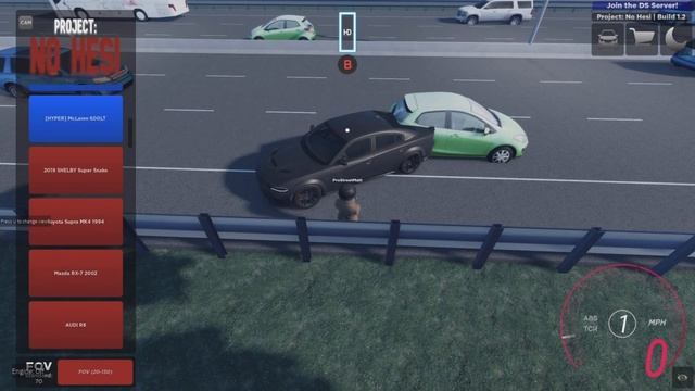 No Hesi on Roblox? Hellcat Cutting Up In Traffic On Roblox! смотреть онлайн