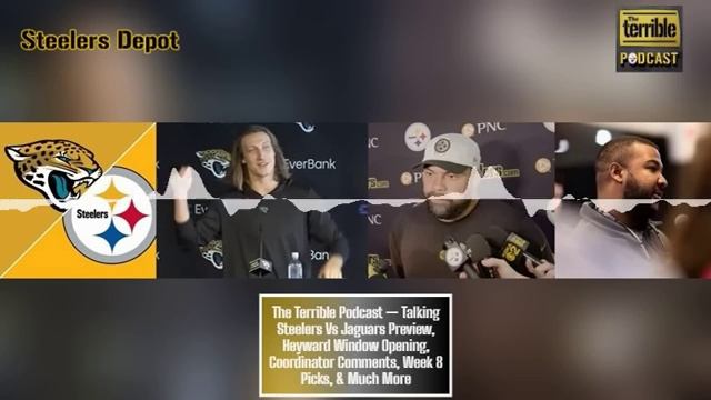 The Terrible Podcast — Talking Steelers Vs Jaguars Preview, Heyward Window Opening, Coordinator Tal смотреть онлайн