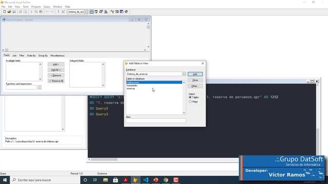 Capítulo 07 - EXAMEN PRÁCTICO DE VISUAL FOXPRO | VICTOR RAMOS смотреть онлайн