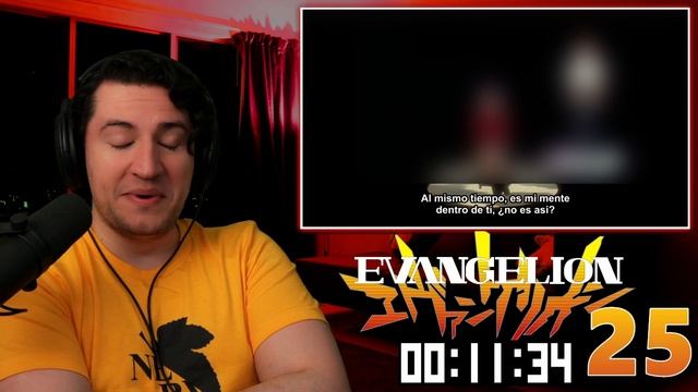 Neon Genesis Evangelion Ep 25 - El mundo que termina [Reaccion] смотреть онлайн