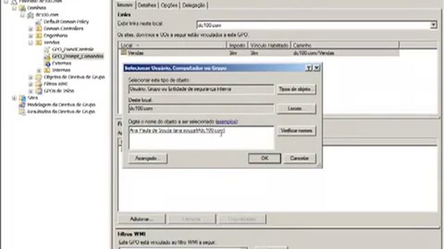 Filtros de Segurança em GPO Windows Server 2008 смотреть онлайн