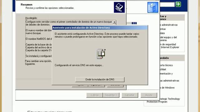 Instalar servicio Active Directory en Windows 2003 Server смотреть онлайн