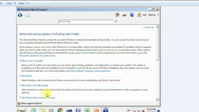 WINDOWS SAFEMODE START AND UTILITY смотреть онлайн