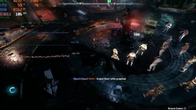 Batman Arkham Knight performance Test GTX 1080 Ti & i7 2600k смотреть онлайн