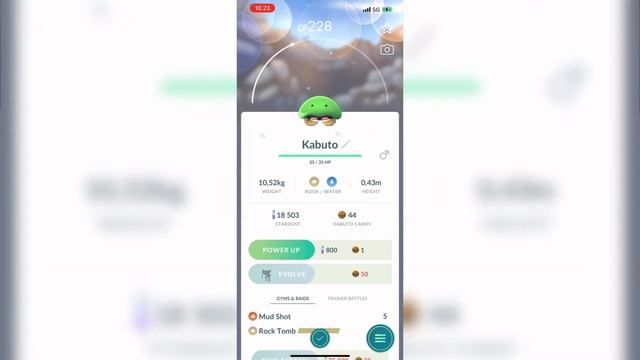 Pokemon GO - Shiny Kabuto & Shiny Kabutops (iPhone 12 Pro Max) смотреть онлайн