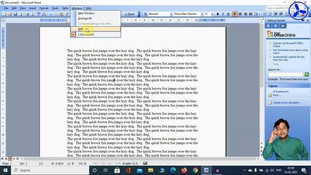 Microsoft Office Word 2003 [ Window, Help ] Part-39 | Ideal Computer Training Centre (Govt. Regd.) смотреть онлайн