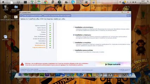 TuTo comment avoir l'interface Mac OSX Lion sur son PC windows 7 смотреть онлайн