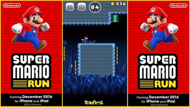 Super Mario Run iOS iPhone iPad Gameplay смотреть онлайн