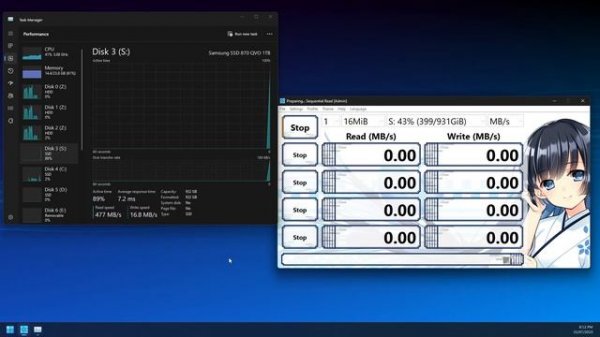 HDD raid 0 vs sata SSD speed test | ROUND 1 | Synthetic Benchmark