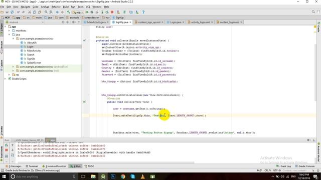 How to get data from edit text and show in toast смотреть онлайн