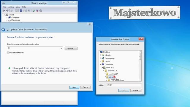 Arduino IDE - installing drivers смотреть онлайн
