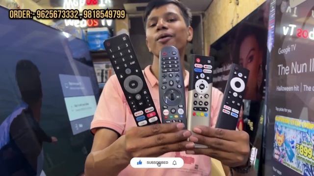 Cheapest Smart 4k voice operated Led Tv | Cheapest Led tv Market in Delhi | Cheapest 4k Smart Led T смотреть онлайн
