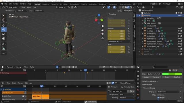 69. Creating the walk fwd 45s to stand transition смотреть онлайн