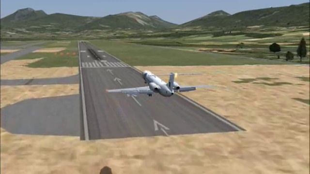 Flight Simulator X Landing смотреть онлайн