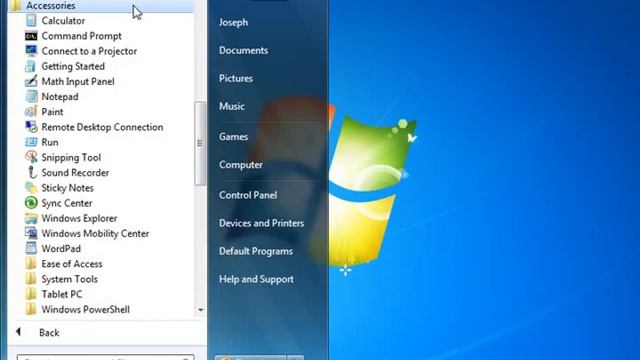 Windows 7 Tutorial Starting Paint Microsoft Training Lesson 5.1 смотреть онлайн