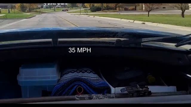 1992 Dodge Stealth Twin Turbo aero tuft test смотреть онлайн