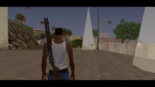 Put Weapon on Body - GTA SA ANDROID смотреть онлайн