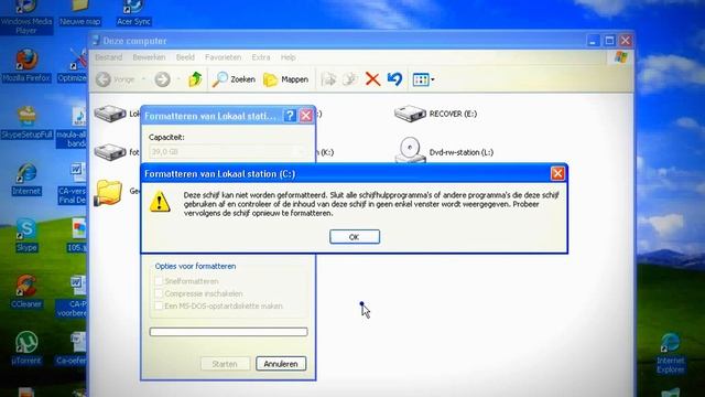 Format Windows XP C Problem (help) смотреть онлайн